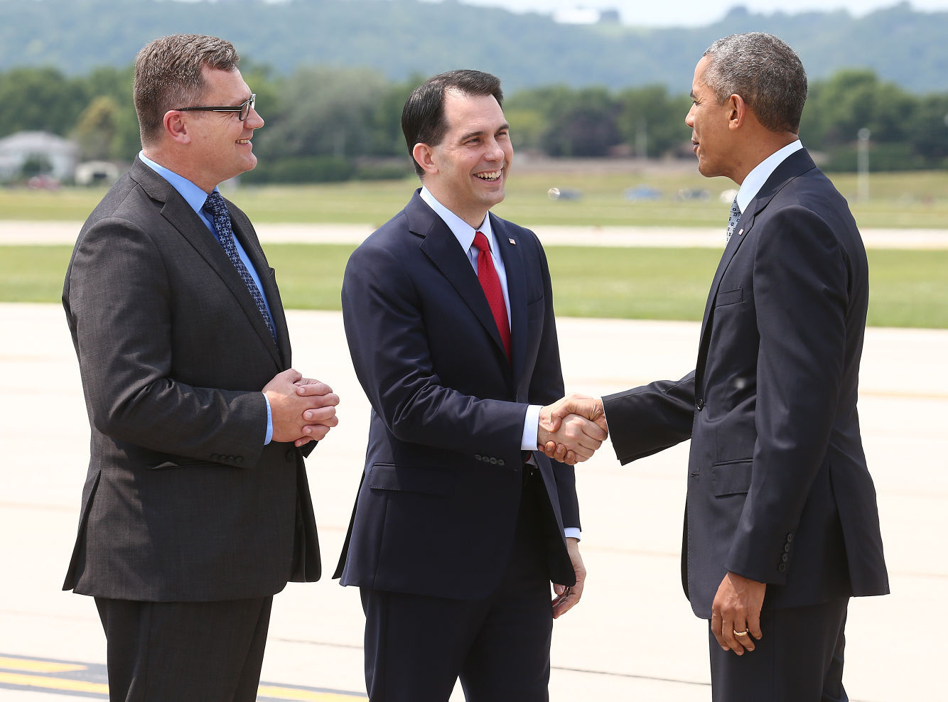 Obama Visits La Crosse 4